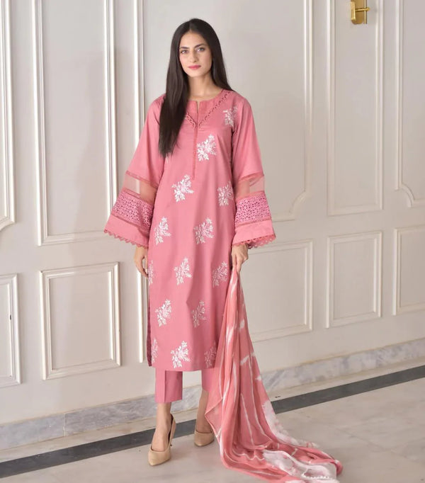 JENIFER EMBROIDED 3-PC