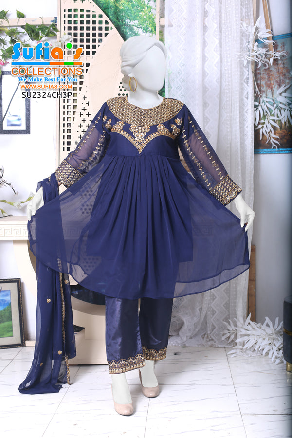Chiffon Stitched 3-Piece  2324