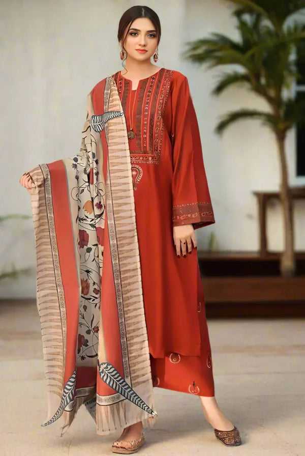 Urge Embroidered 3-PC